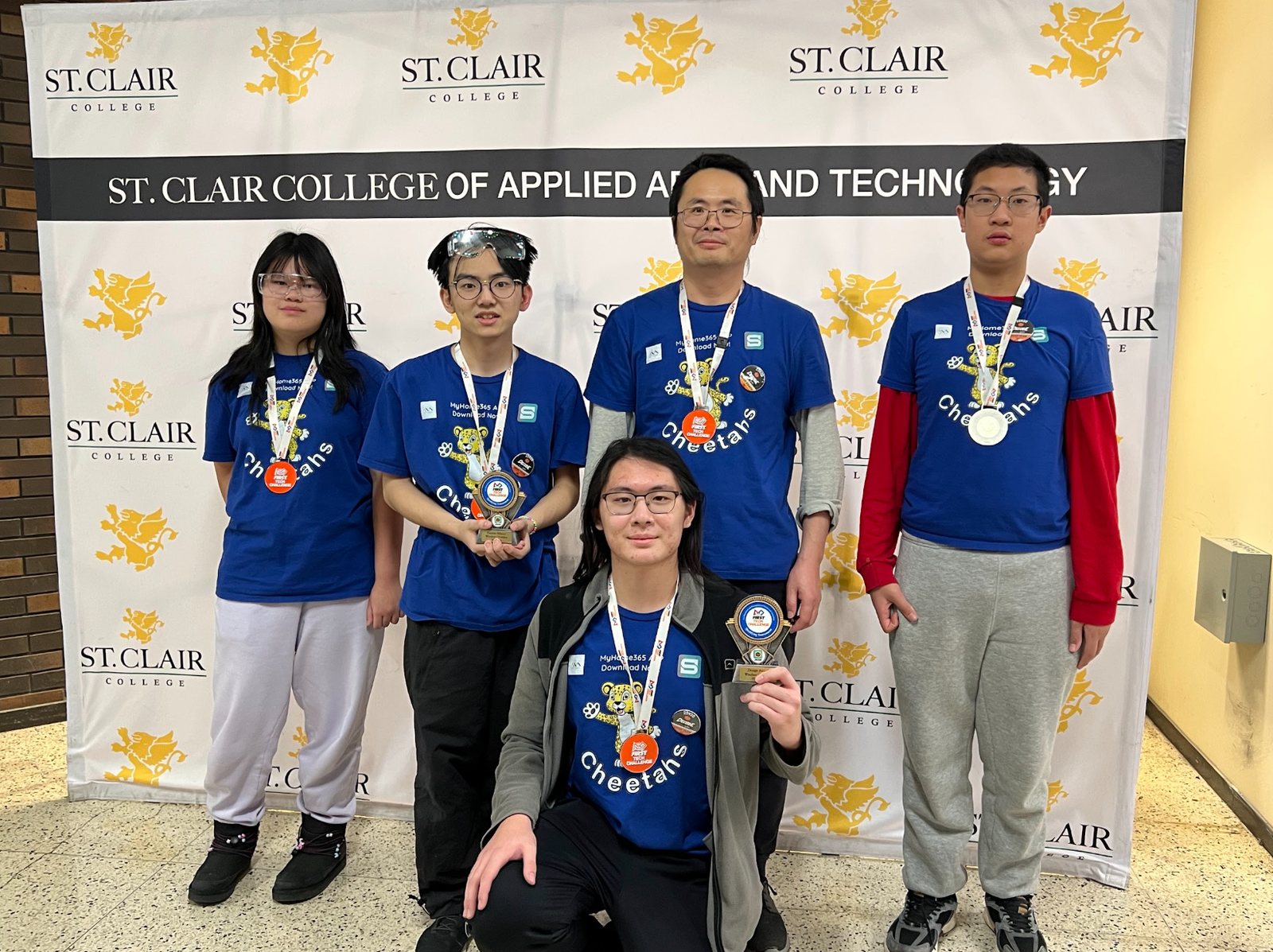 Cheetahs Robotics team at FTC Windsor 2026