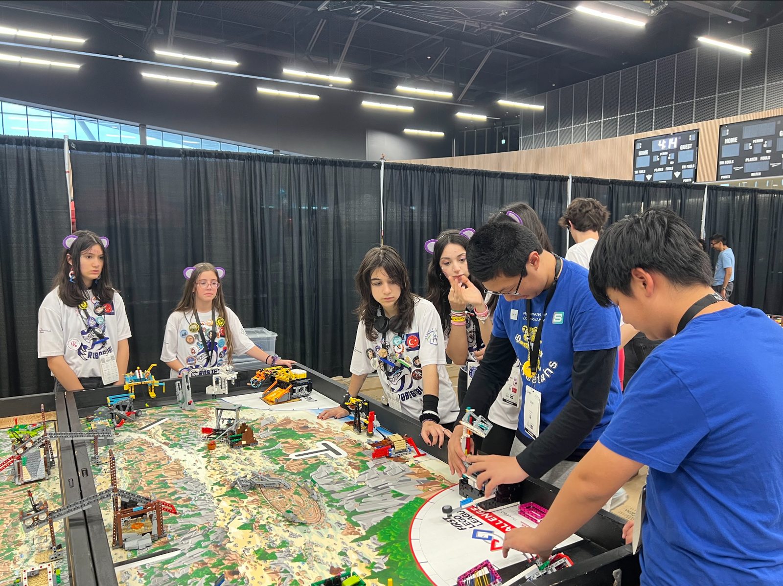 Cheetahs Robotics team at the FLL Canada Cup 2026